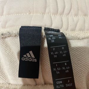 Adidas shorts- size XL women’s